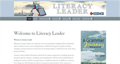 Desktop Screenshot of literacyleader.com